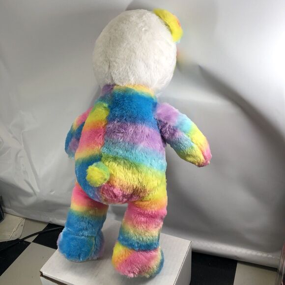 Build-A-Bear Rainbow Friends Panda Plush Stuffed Animal Glitter Sparkle BAB - Picture 5 of 8